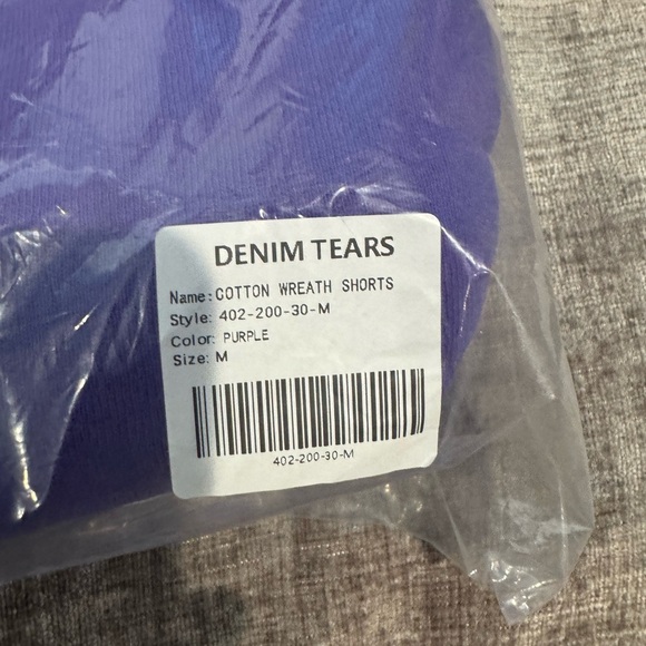 Purple Denim Tears Shorts size Medium - Picture 3 of 3